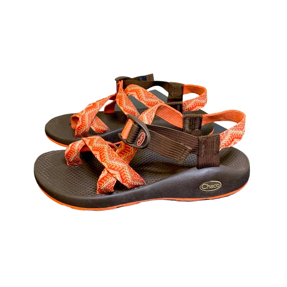 Chaco Women's Sandals - Orange and Brown
